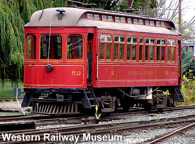 Train at the Western Railway Museum